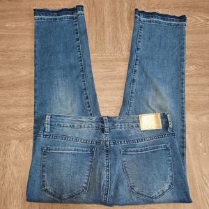 Anne Klein Leo Slim Cropped Jeans